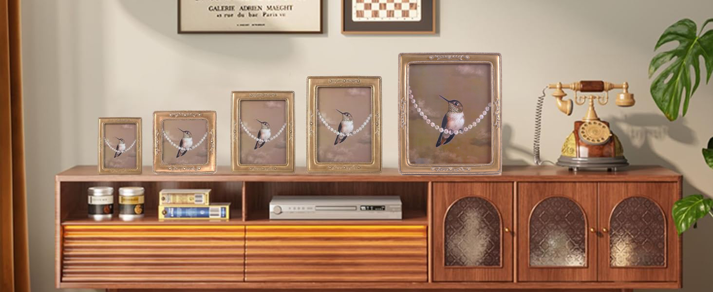 Amazon.com - SIKOO 2.5x3.5 Vintage Picture Frames, Small