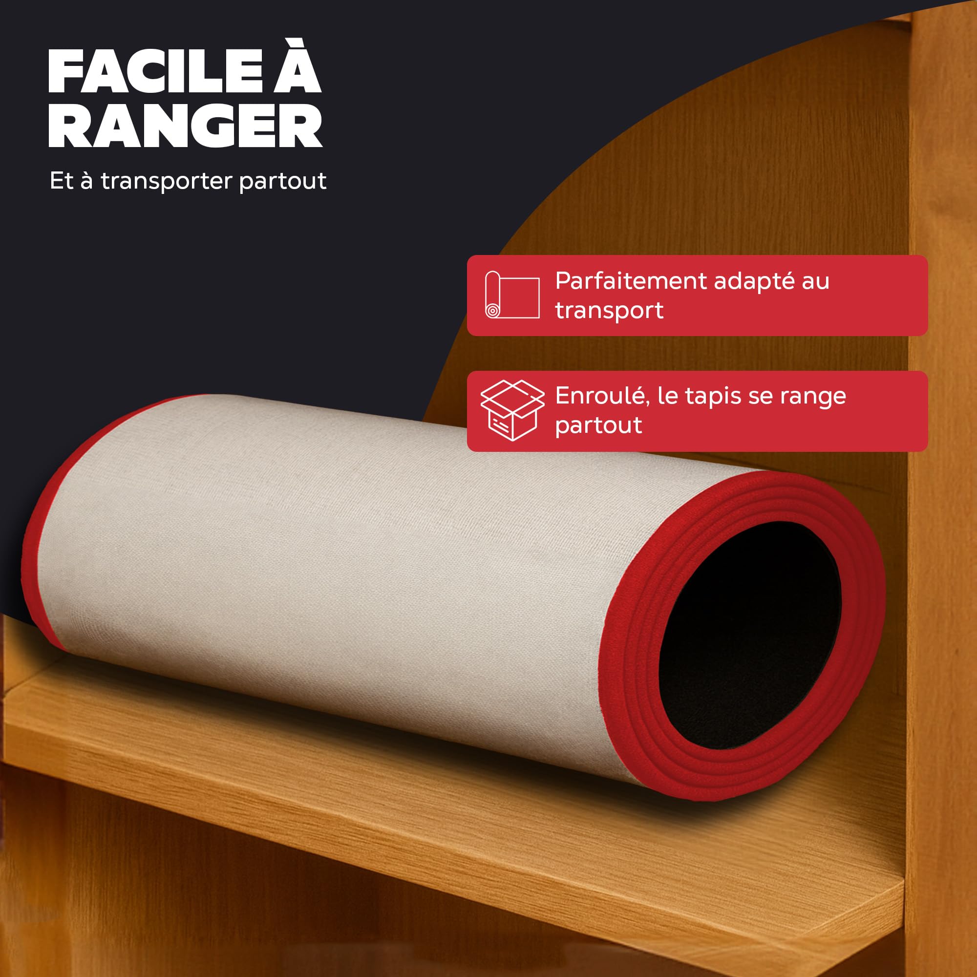 Tapis de fléchettes professionnel 237 x 80 cm pour maison bureau bar fêtes dimensions de tournoi oche