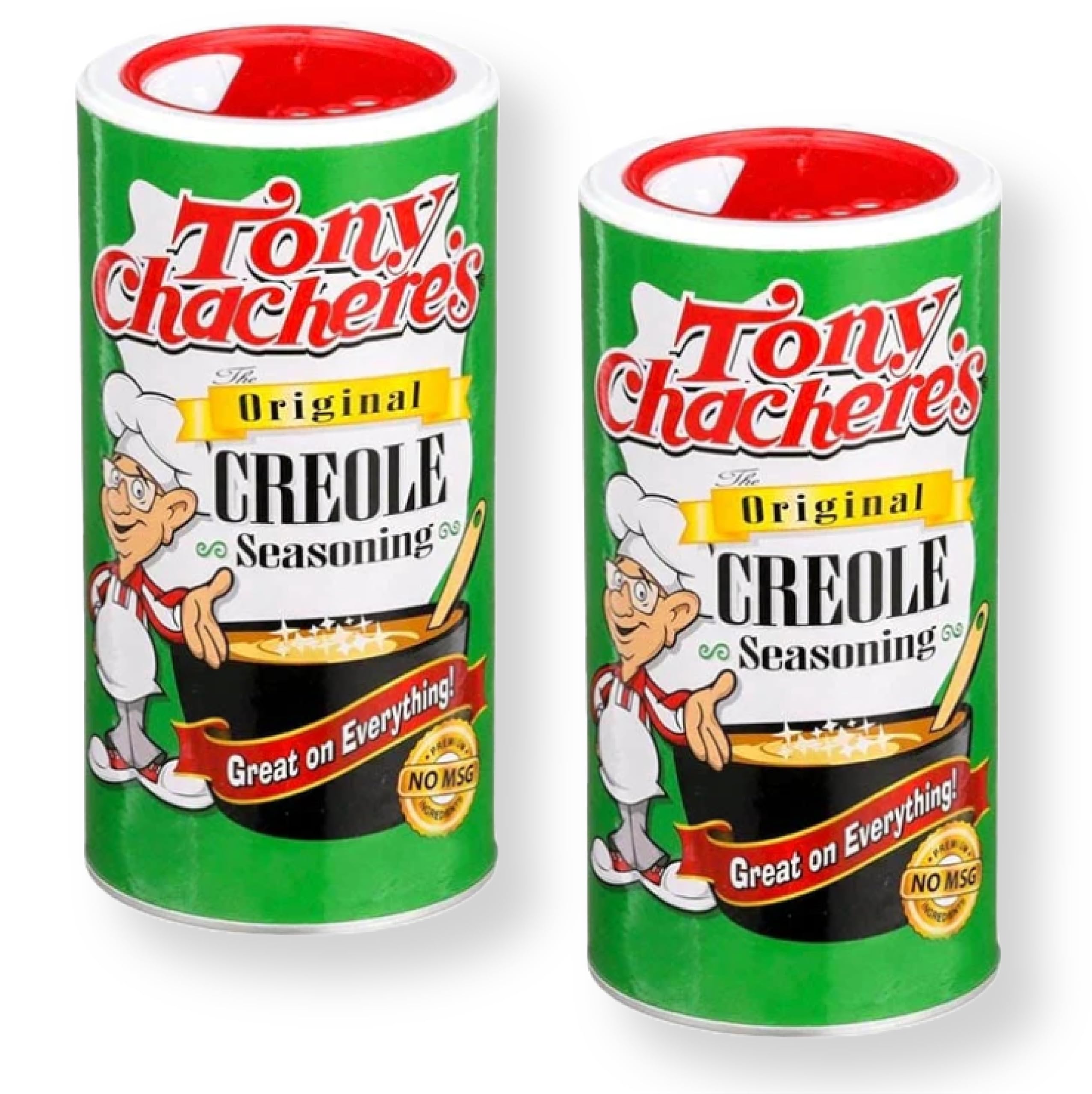 Tony Chachere's Creole Seasoning 2er Set (2x227g) | Originale Würzmischung aus den USA – Doppelpack zusammengestellt durch Pikaflor