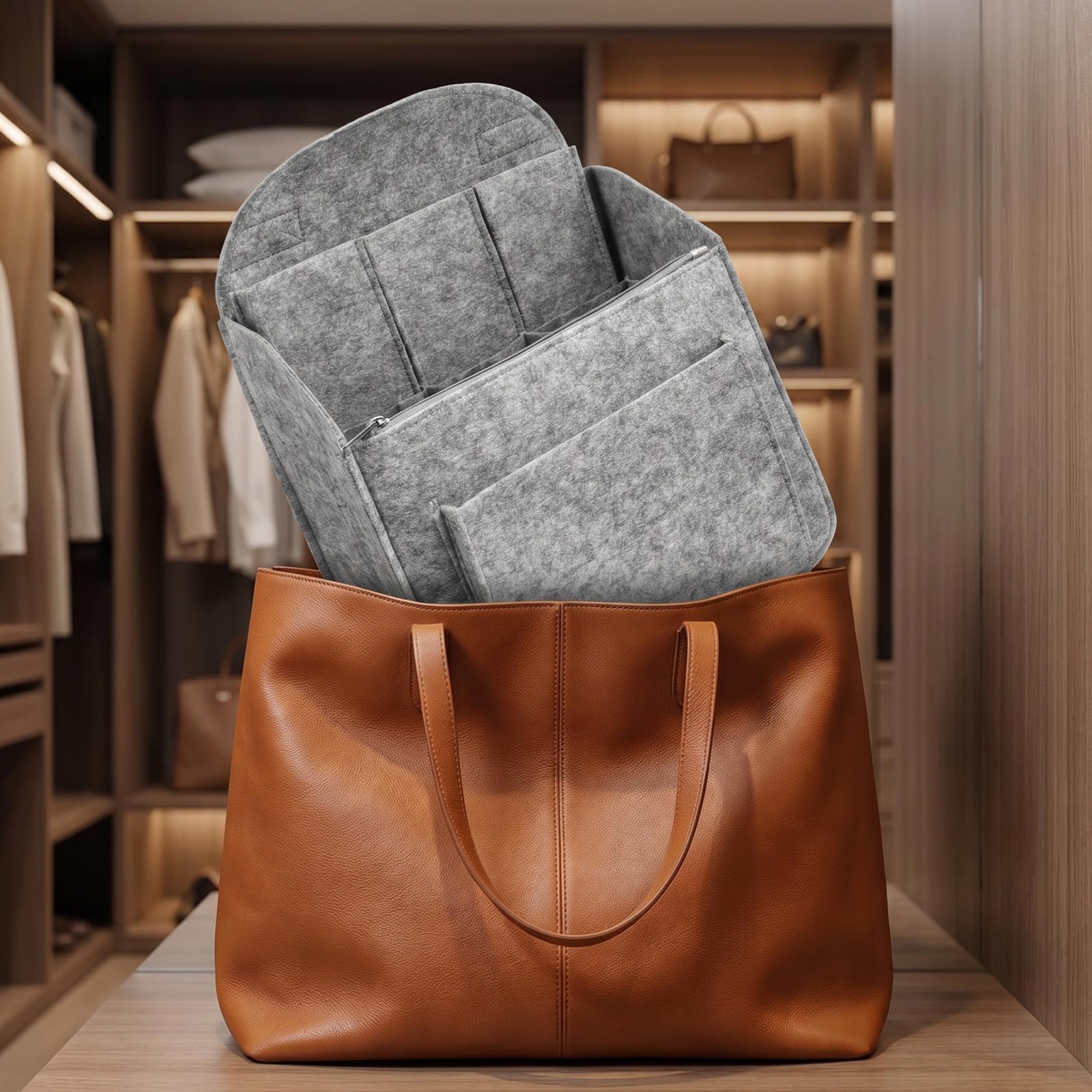 SHERCHPRY 2 Piezas Organizador de Bolsos de Viaje Grande