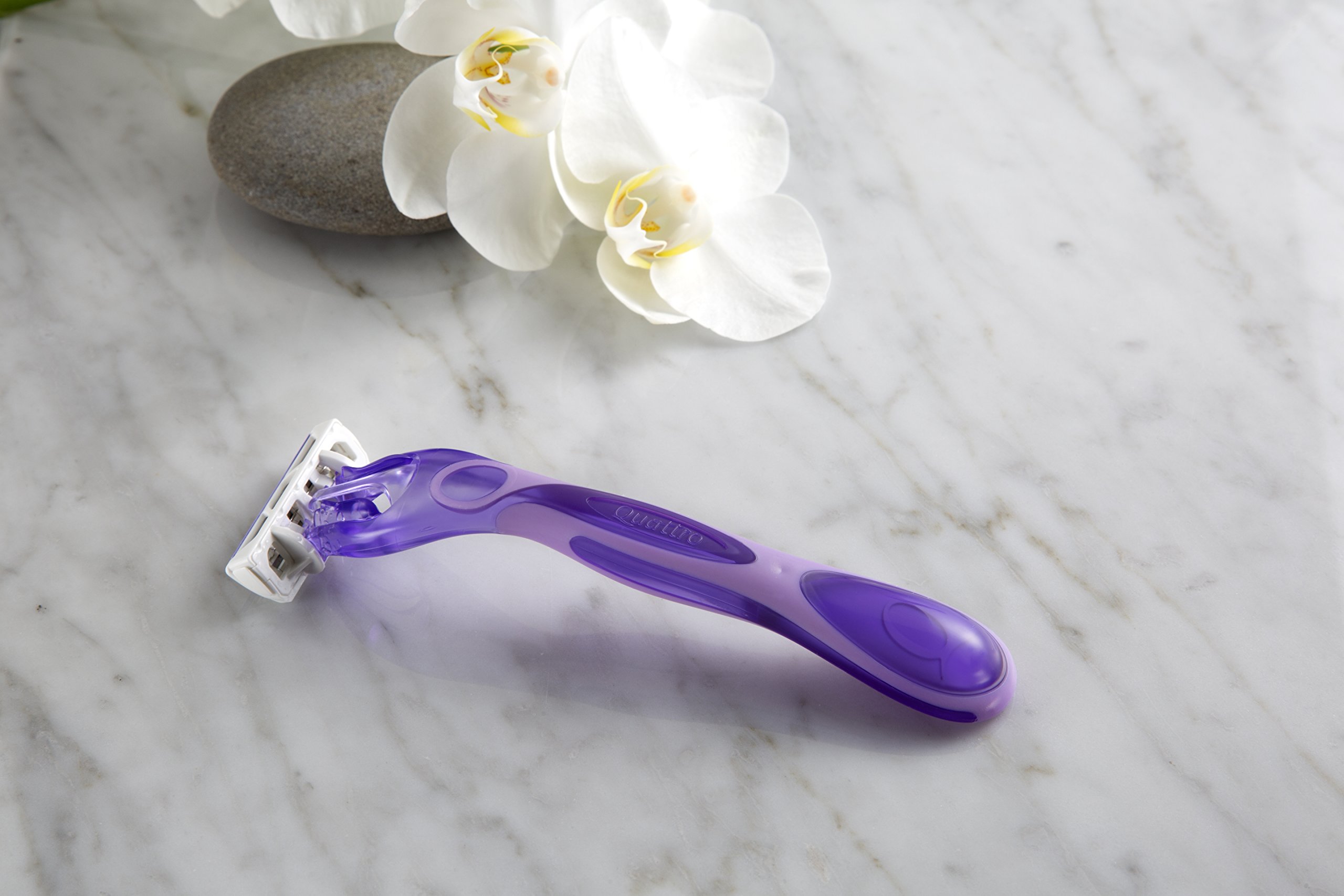 Amazon.com: Schick Quattro Womens You Exotic Violet Blooms