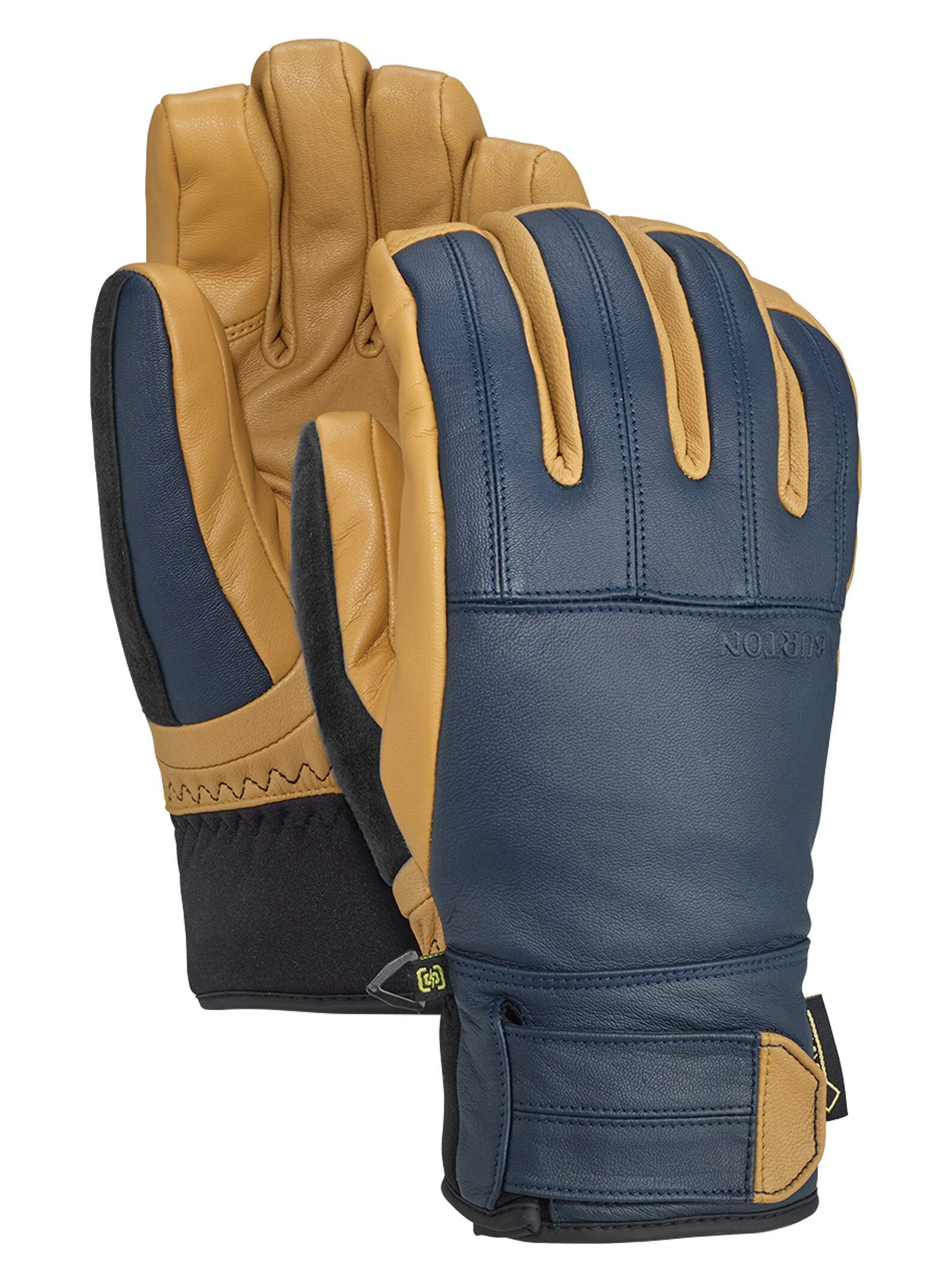 Burton Men's Gore-Tex Gondy Leather Glove, Dress Blue, Small