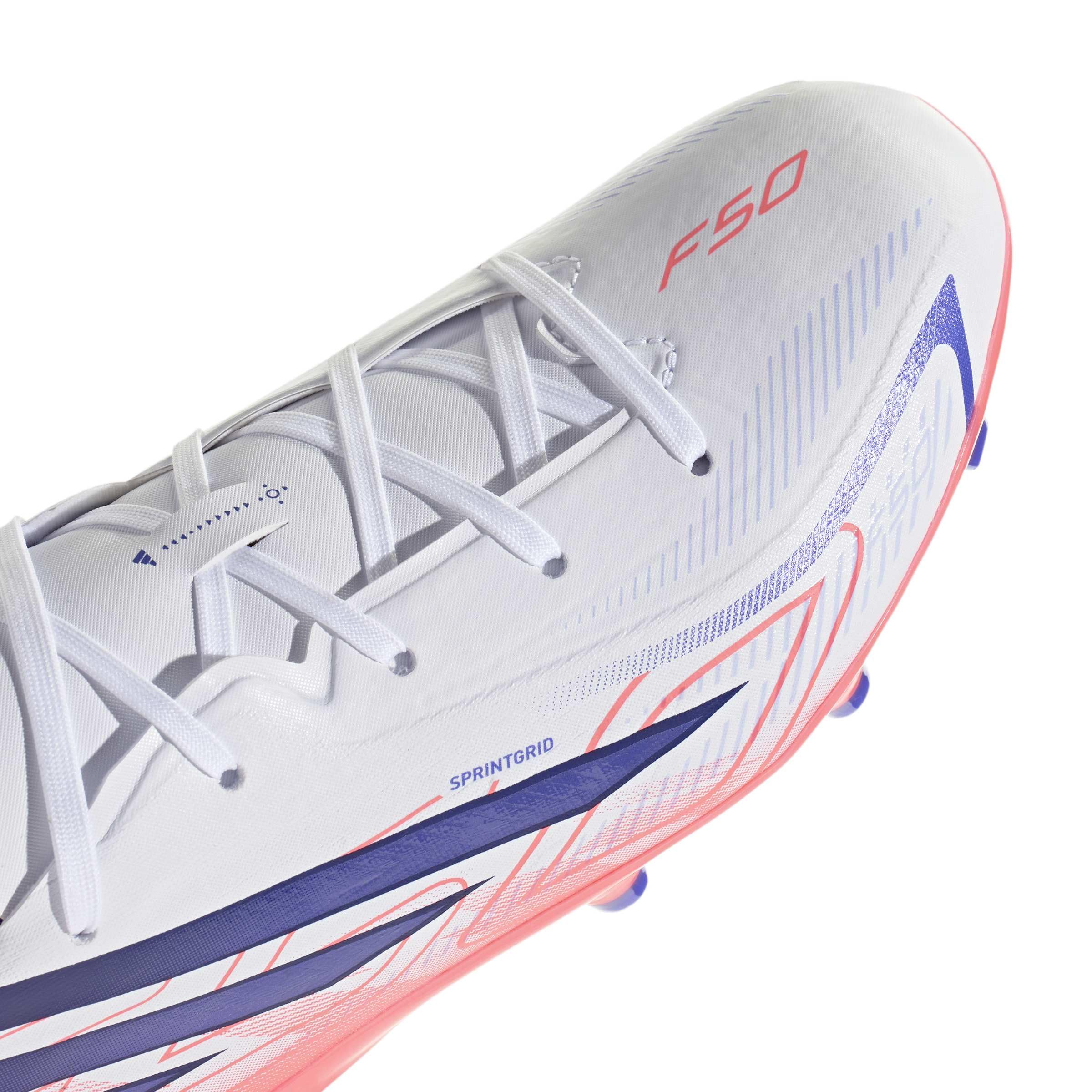 adidas Unisex Kids' Bota de fútbol F50 Hyperfast League césped Natural seco