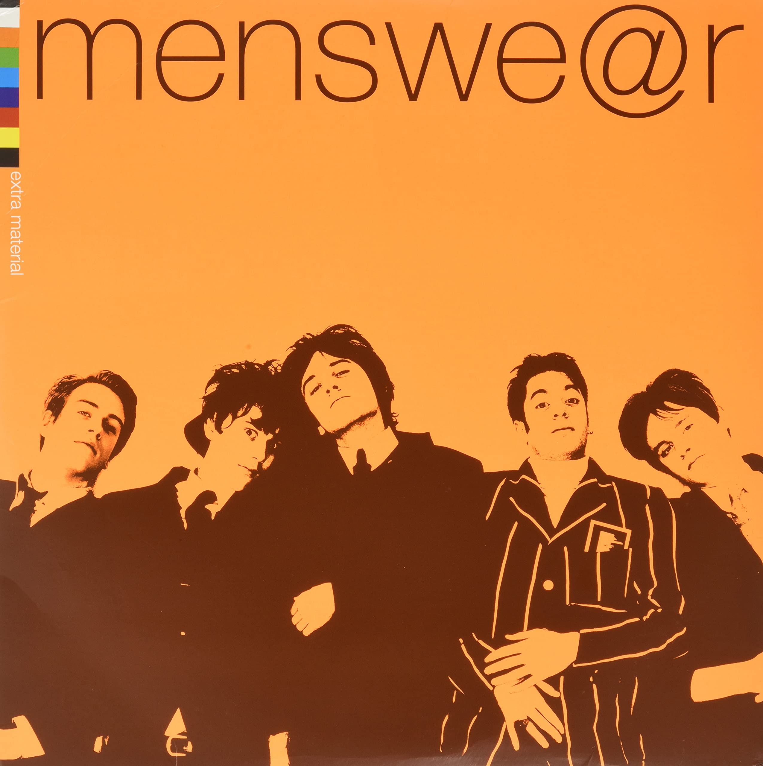 Menswe@r - Extra Material (2× White / Orange Vinyl LP 2021, Limited Edition)