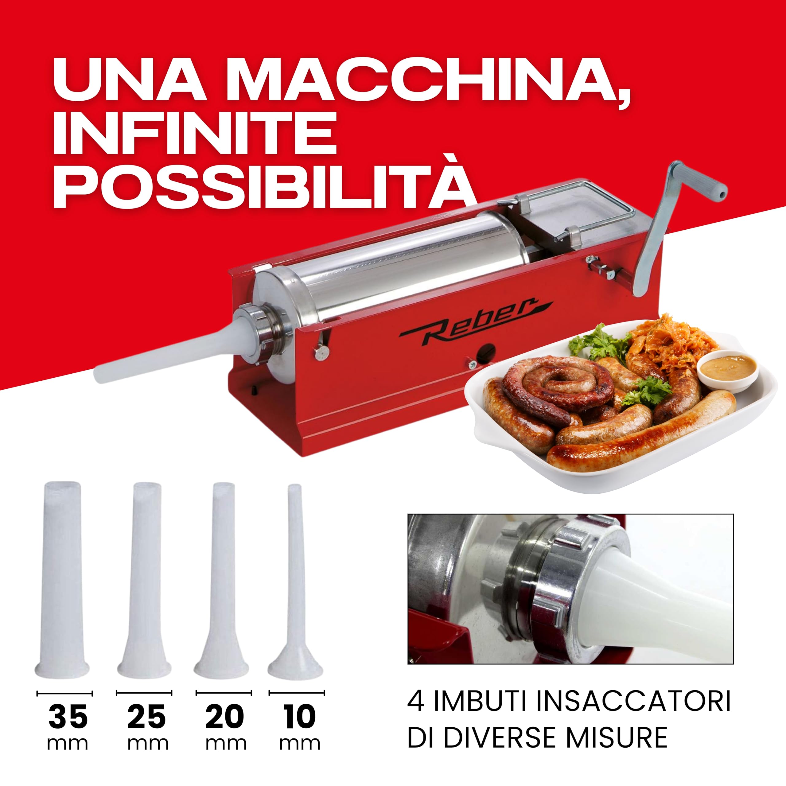 Reber 8950N Ensacheuse Manuelle