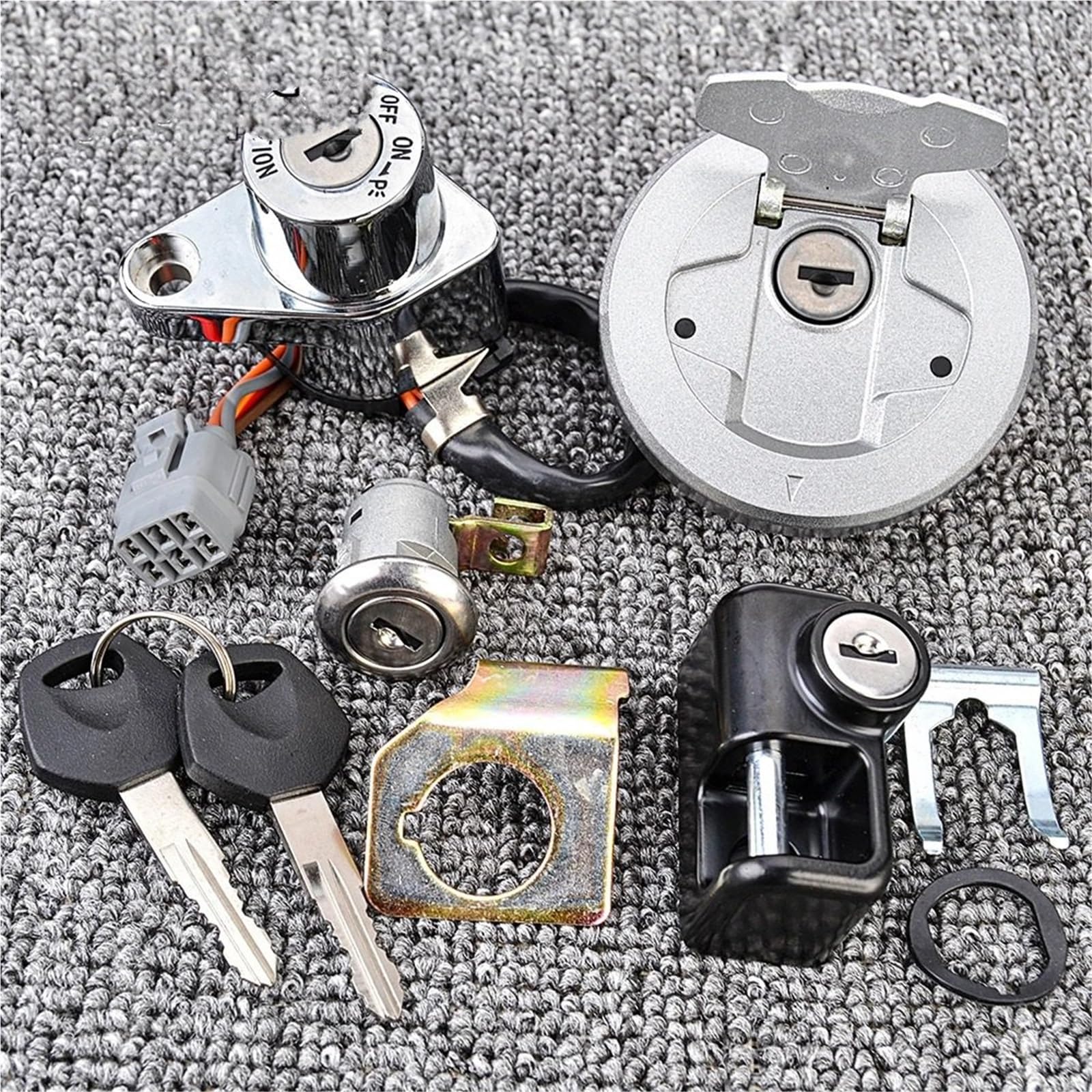 Interruptor de Control de Encendido Para VZR1800 VZR1800N VZR1800Z Intruder M1800R Boulevard M109R interruptor encendido tapa combustible llave bloqueo asiento