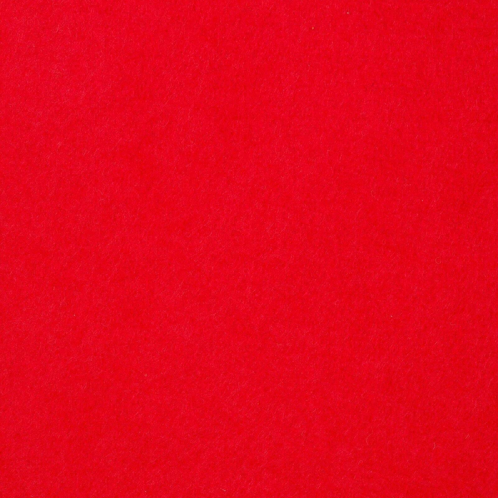 Pandoras Upholstery Self Adhesive Sticky Backed Felt Baize Craft Material Fabric - 450mm Wide x 2 Metres (Rolled) Red