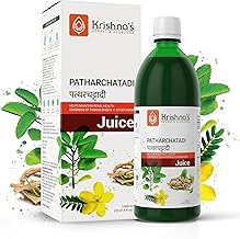 KRISHNA'S HERBAL & AYURVEDA Patharchatadi Juice-1000 Ml Dissolve Or Break The Stone Goodness Of Pashanbhed, Adulsa, Kutki & Amla Blend Of Ayurvedic Herbs For Kidney, Pack Of 1