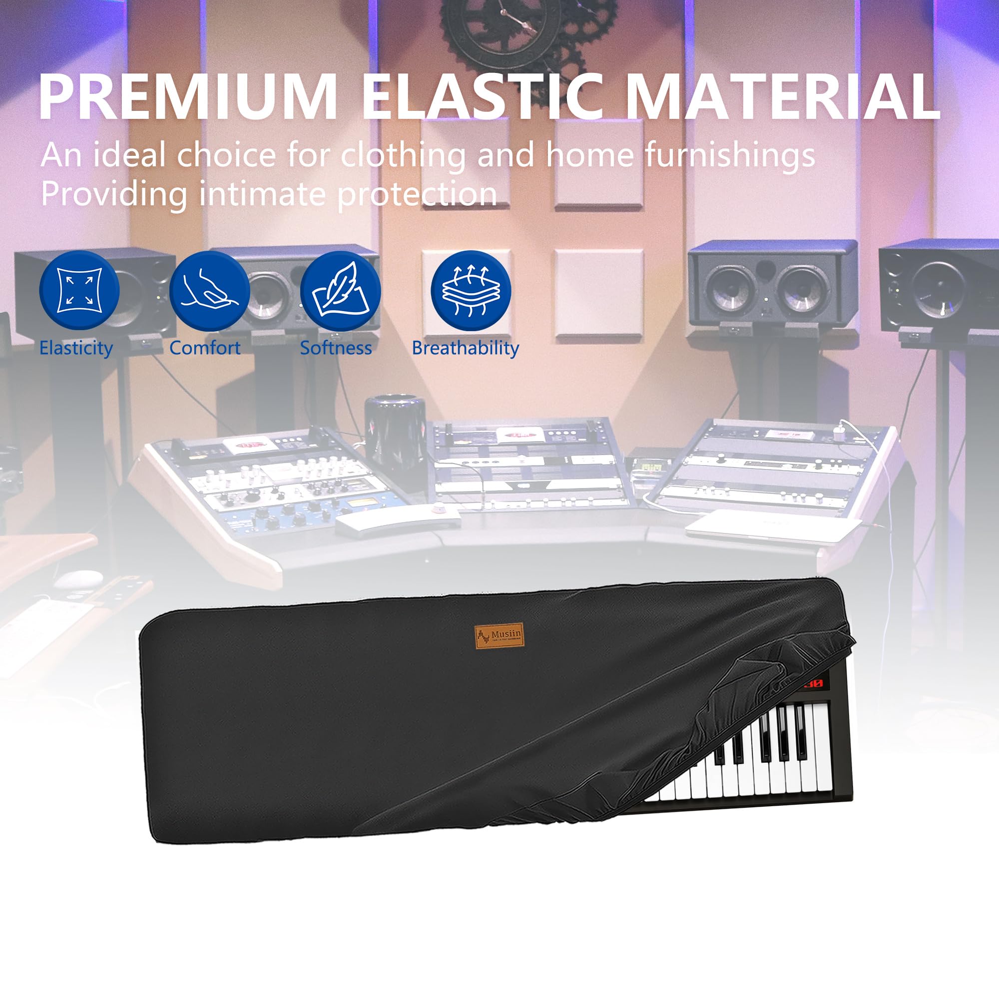 Amazon | Musiin 61キーシンセサイザーダストカバー、Roland XPS-30