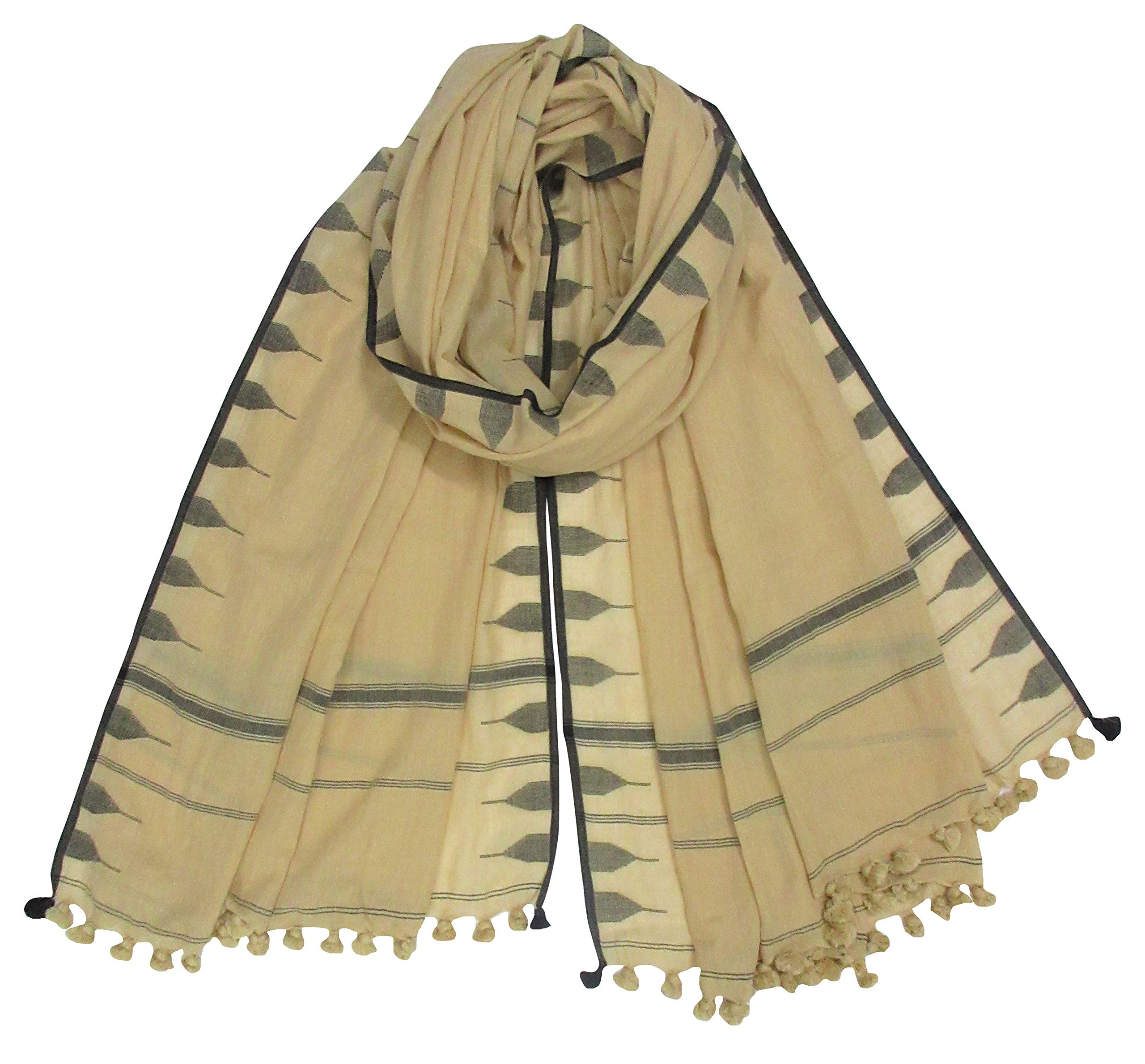 SUBHARAMBH Handmade Women's Cotton Stole