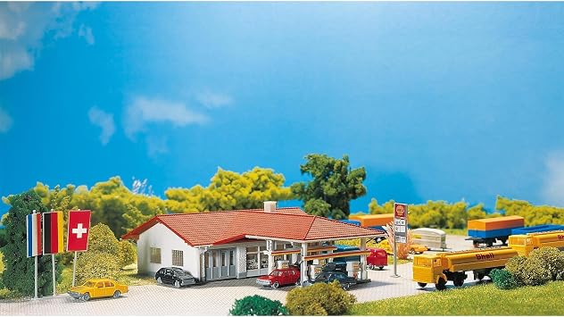 Faller 232217 Service Station N Scale Building Kit