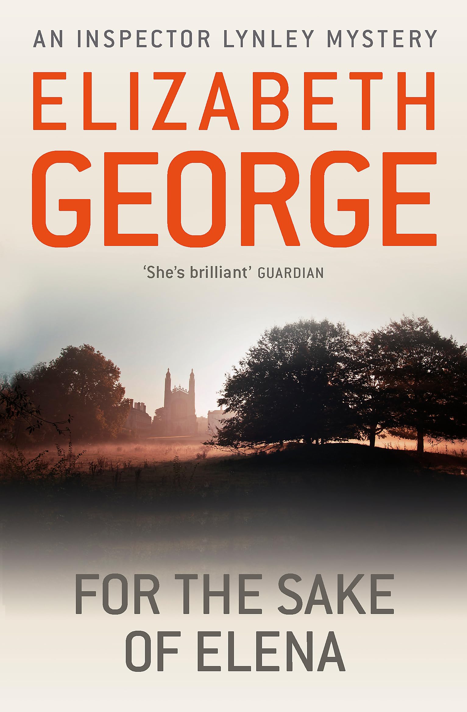 For The Sake Of Elena by Elizabeth George PAPERBACK 9781444738308