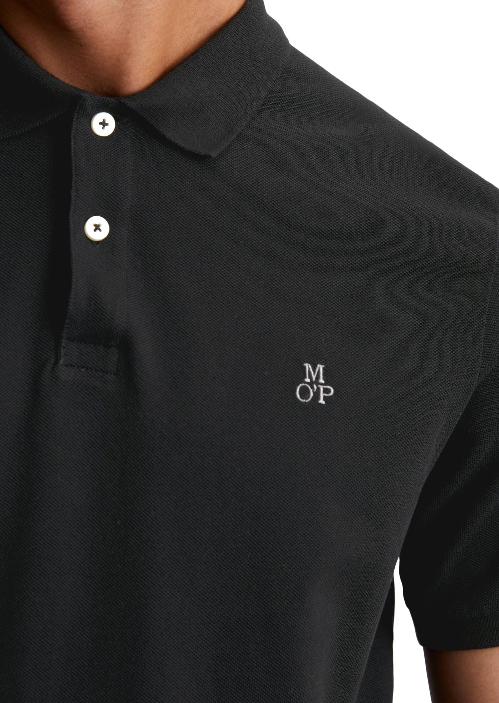 Marc OߴPolo Polo de Manga Corta Hombre de algodón orgánico Regular Fit