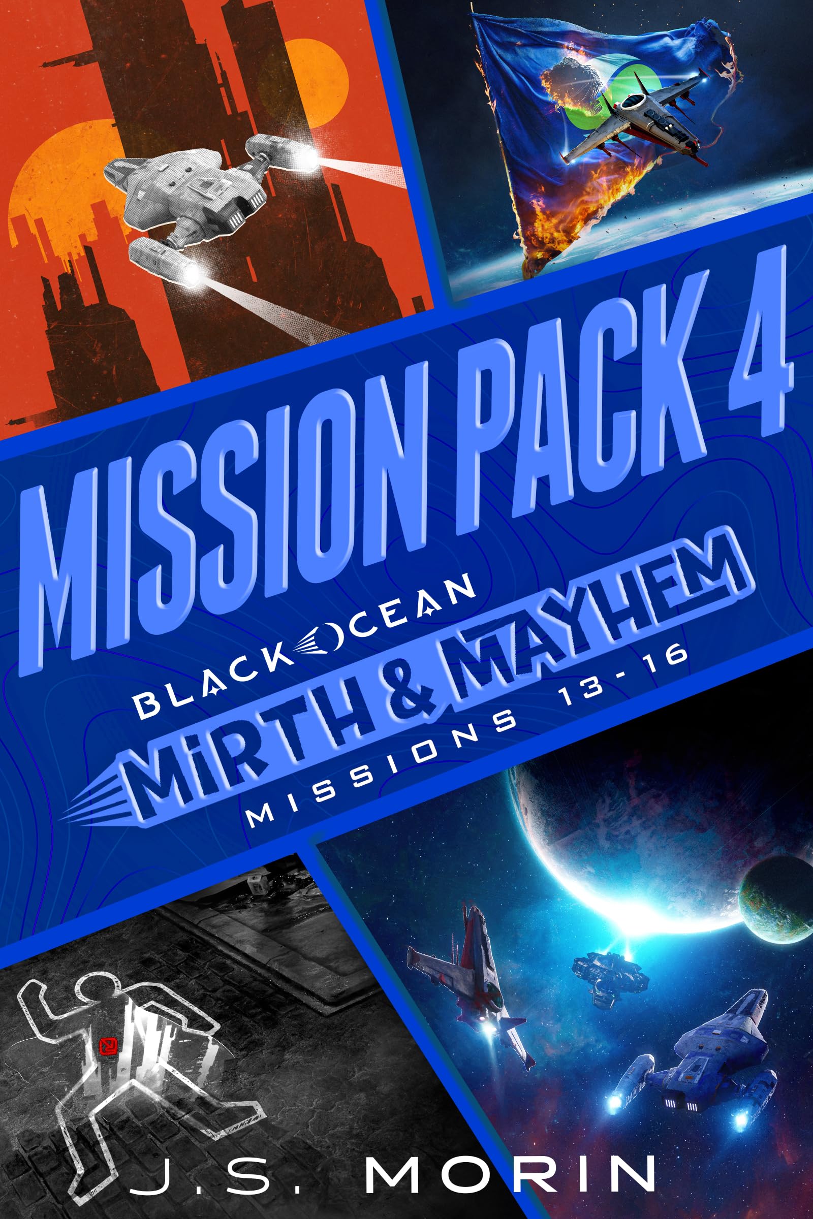 Cover of Mirth & Mayhem Mission Pack 4: Missions 13-16