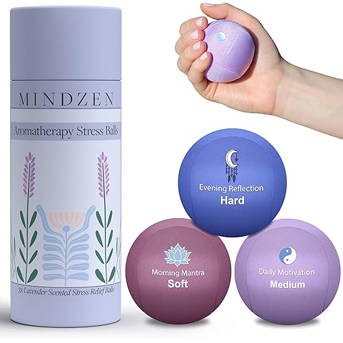 Lavender Stress Balls for Adults | Aroma Infused for Anxiety