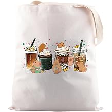 JNIAP Capybaras Animal Lover Gift Capybara Coffee Tote Bag Animals Theme Gift for Friend