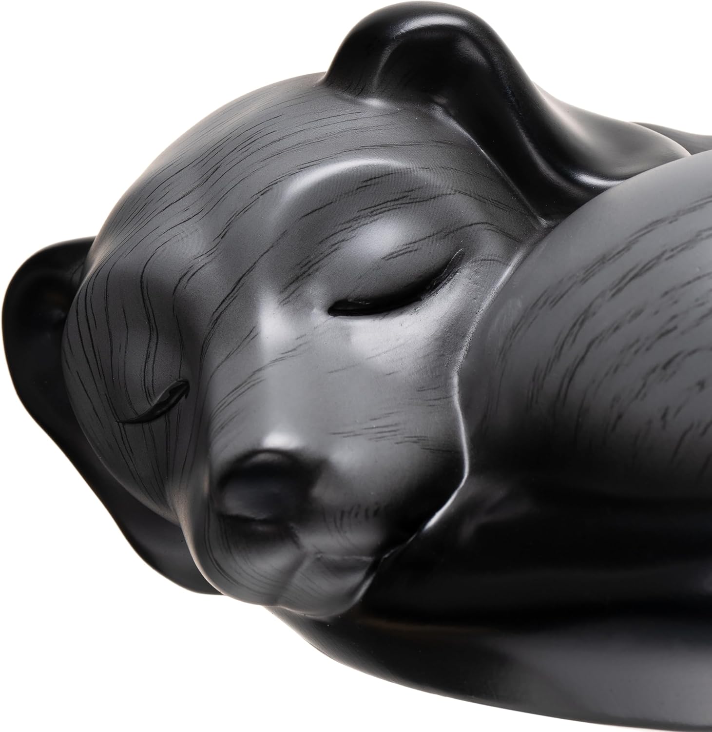 Pet Urns,Sleeping Resin Cremation Dog Urn, Dog Urns for Ashes, Small Animal Urn（Gray）…