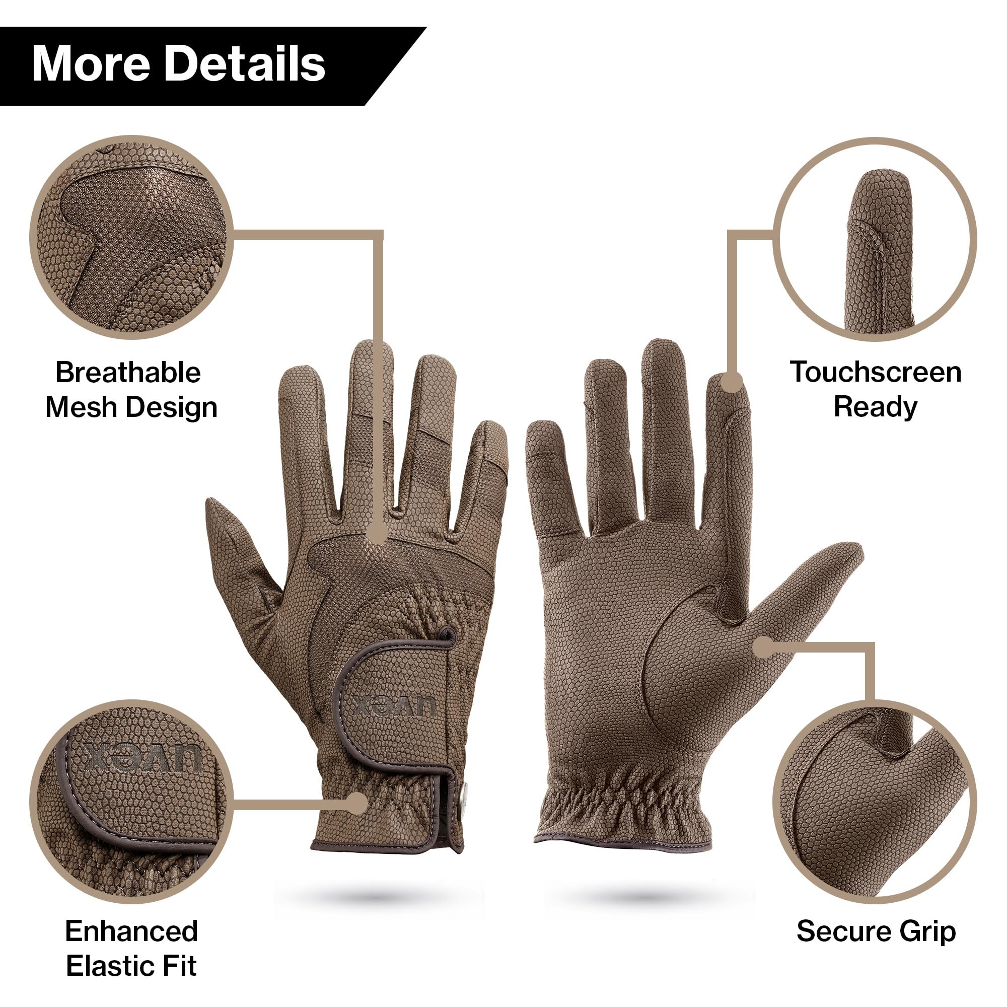 Uvex I-Performance 2 Guantes de equitación Mujer