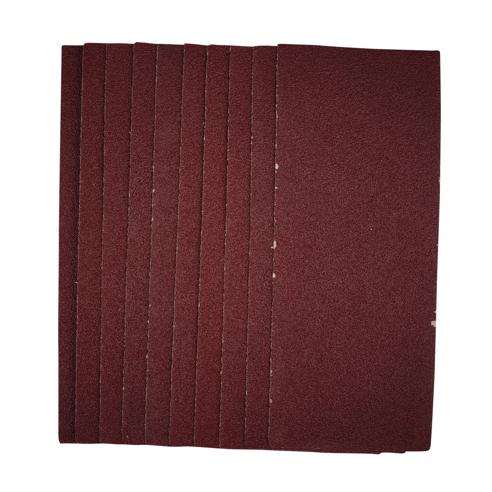Draper Unpunched Clip On 1/3 Sanding Sheets 93mm x 230mm 40g Pack of 10