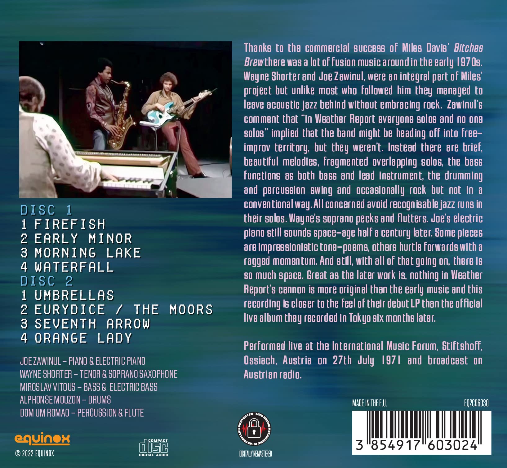 Live in Austria 1971