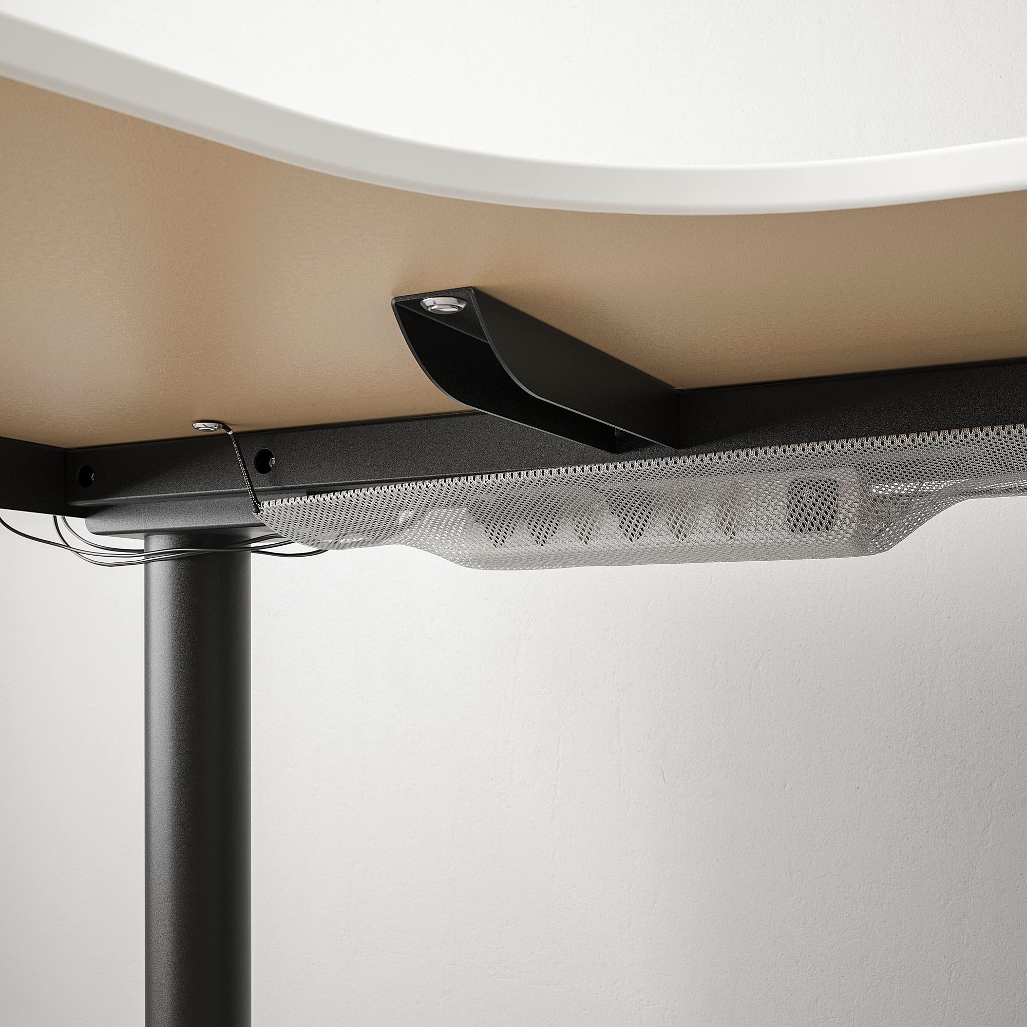 Amazon.co.jp: IKEA BEKANTコーナーデスク左座/スタンド、160x110cm