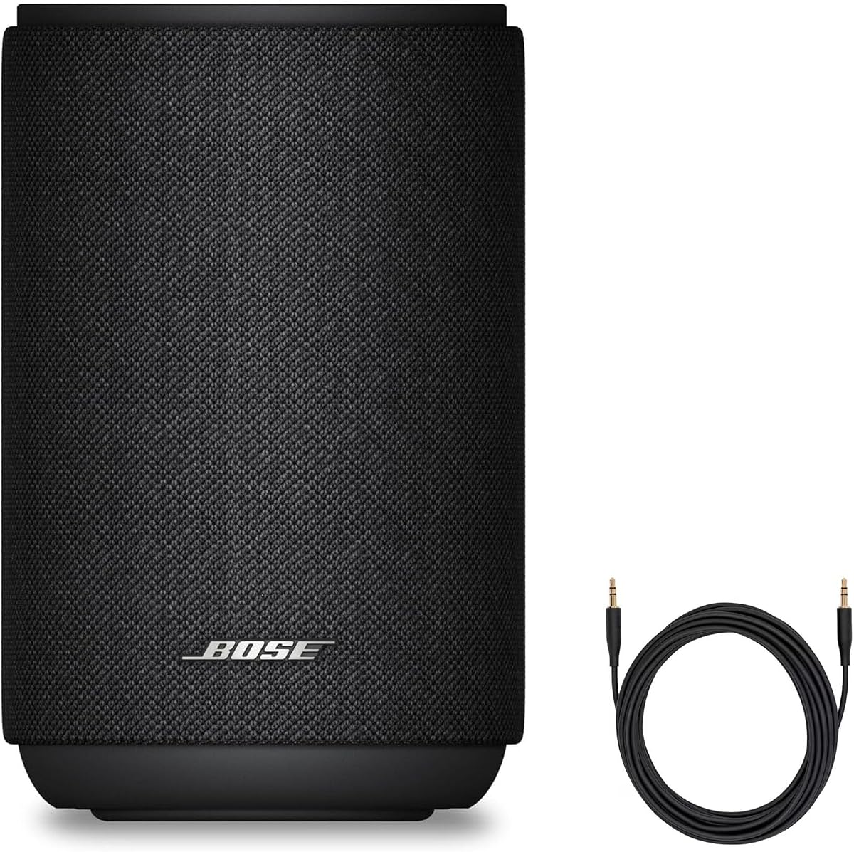Paquete de altavoces Lifestyle Ultra con cable auxiliar, altavoz doméstico inalámbrico, audio TrueSpatial, CleanBass, AirPlay y Google Cast, (negro)