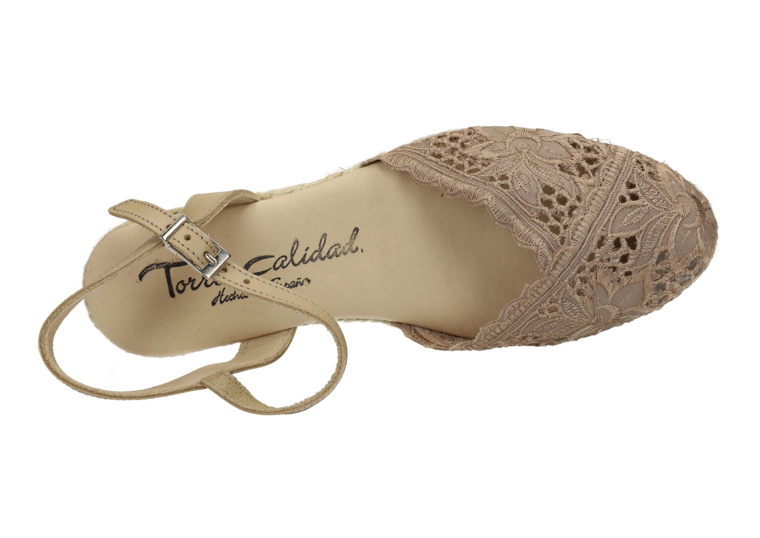TORRES 5004 Zapatillas DE Encaje Mujer Alpargatas
