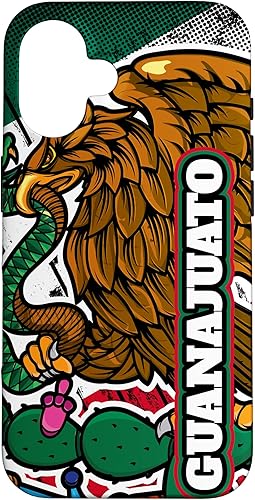 Vista 31 de Funda para iPhone 11 Guanajuato, Aguila de la bandera de México