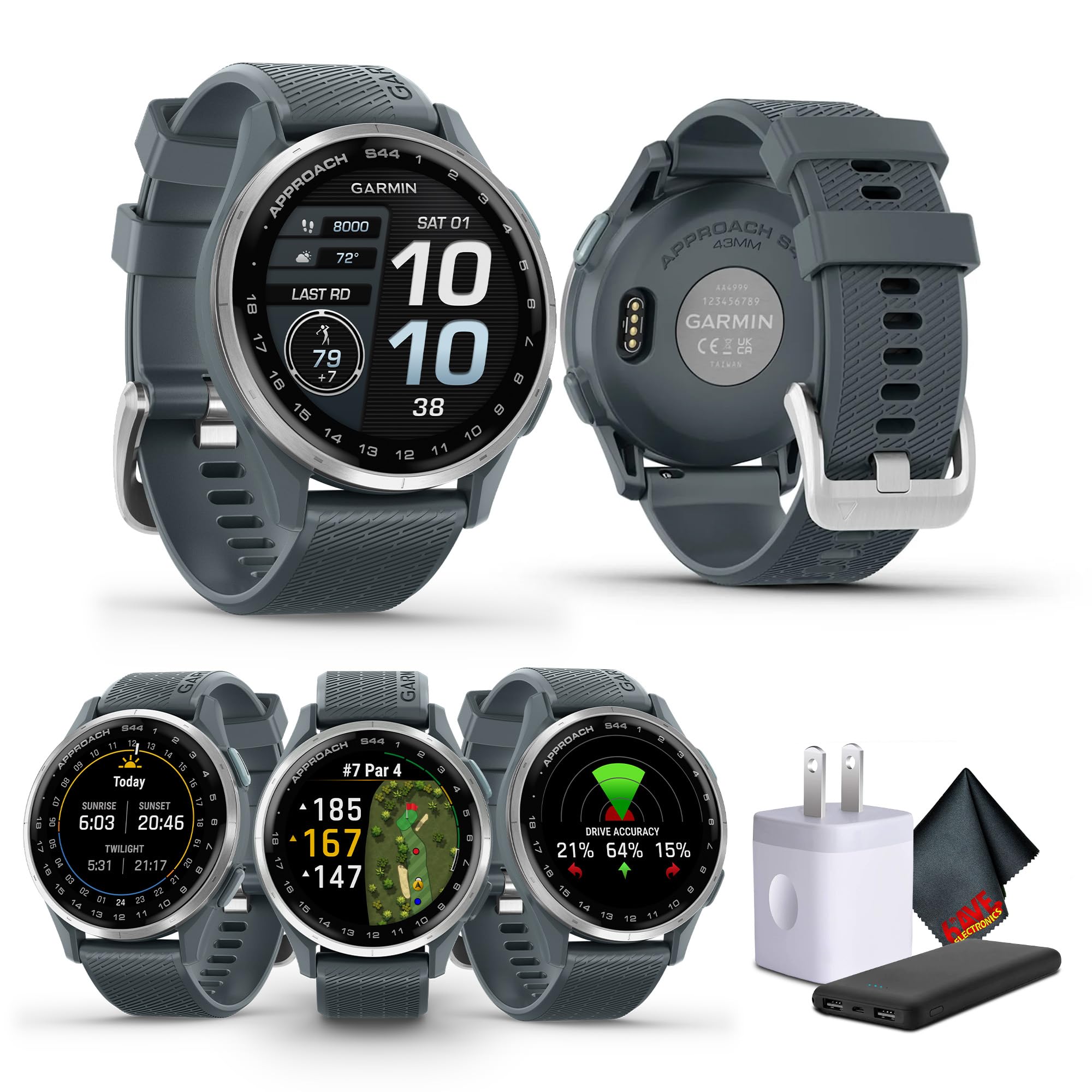 Amazon.com: Garmin Approach S44 Essential Golf Watch with GPS
