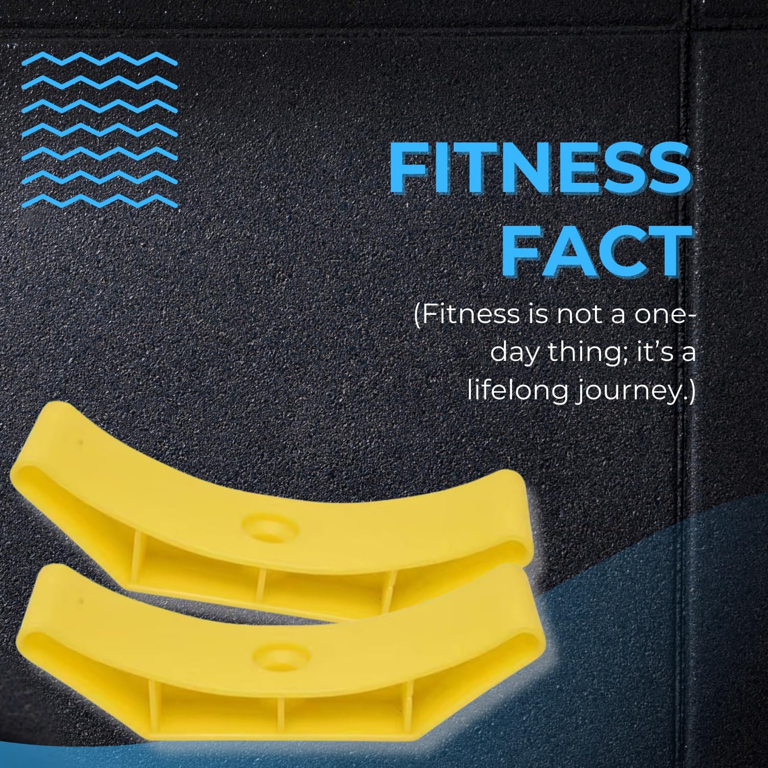 MRT SPORTS Dumbbell Rack Saddles (Pack of 30) - Heavy-Duty Plastic Replacement Brackets for Dumbbell Stand, Gym Weight Storage Organizer - Yellow 3