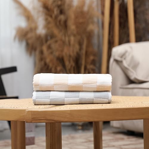 Miniatura 8 de Manta de muselina ultrasuave, hecha de viscosa de bambú y muselina de algodón, una manta versátil para bebés, niños pequeños, niños y niñas (paquete