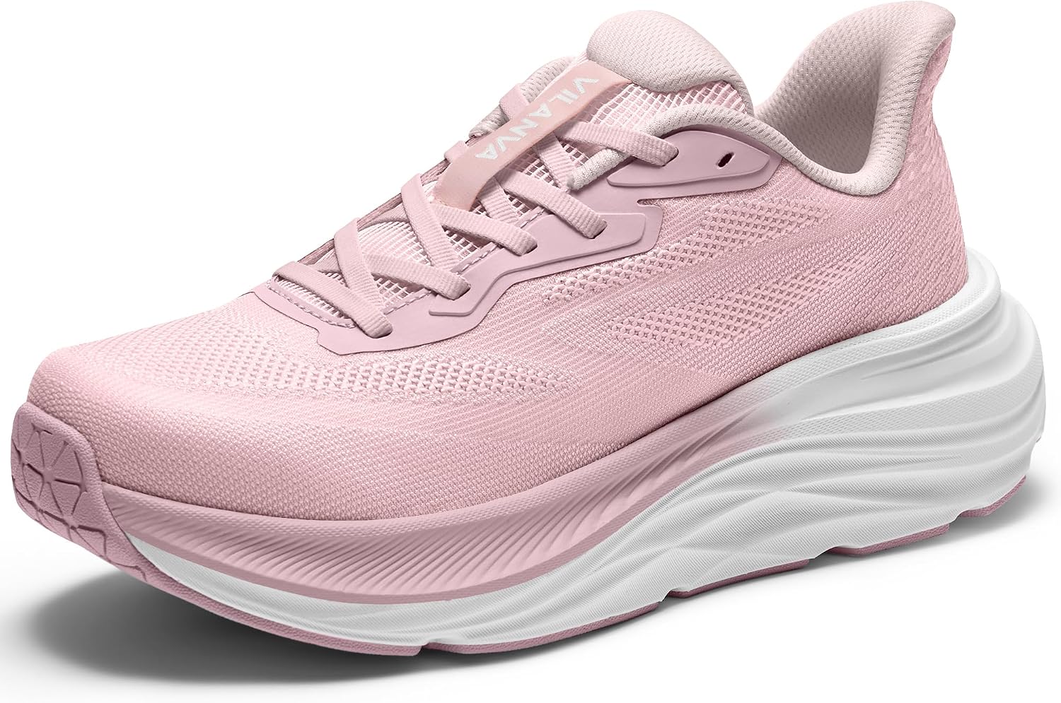 Vilanva Women's Walking Shoes Cushioned Running Lightweight Sneakers | Thick Cushioned Sole,Anti-Slip Outsole,Fashionable and Versatile