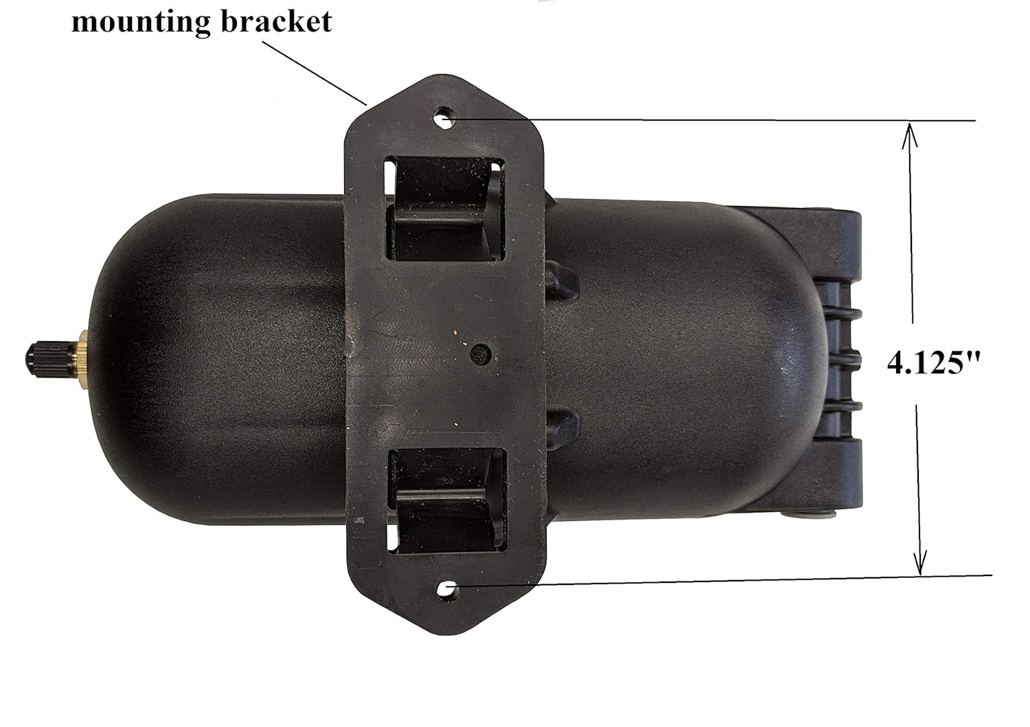 Aquatec Pulsation Dampener Accumulator Pressure Tank for Demand Delivery Pumps and misting aeroponics Booster Pumps. Dampens Pressure Switch Cycling pulsating Issues, Limit Water Hammer