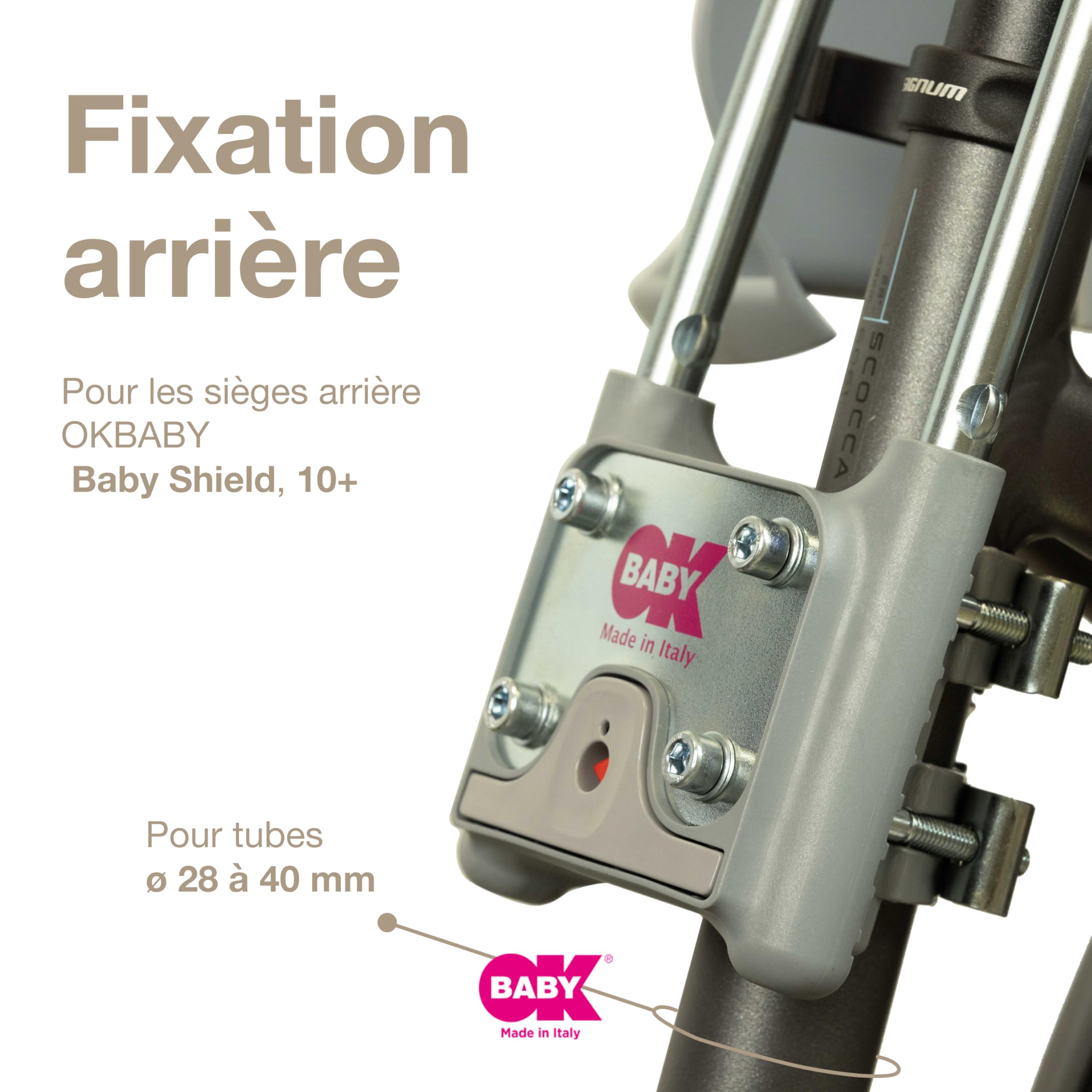 OKBABY 10+ Siège Vélo Arrière Enfants Inclinable 22 kg