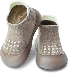 Sapatos de bebê para meninos e meninas primeira caminhada, antiderrapante, sola macia, tênis para bebês e meninas