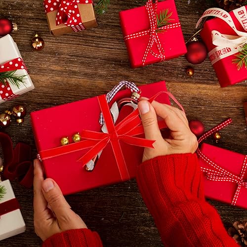 Miniatura 26 de Chuangdi 3/8 pulgadas, 60 yardas, cinta de terciopelo azul verde azulado de Navidad, cintas anchas de terciopelo vintage para adornos de árbol