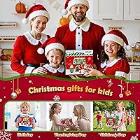 Vista 8 de Kit de arcilla seca al aire – tema de Navidad, arcilla de modelado para niños, modelo de arcilla mágica de bricolaje con herramientas de escultura