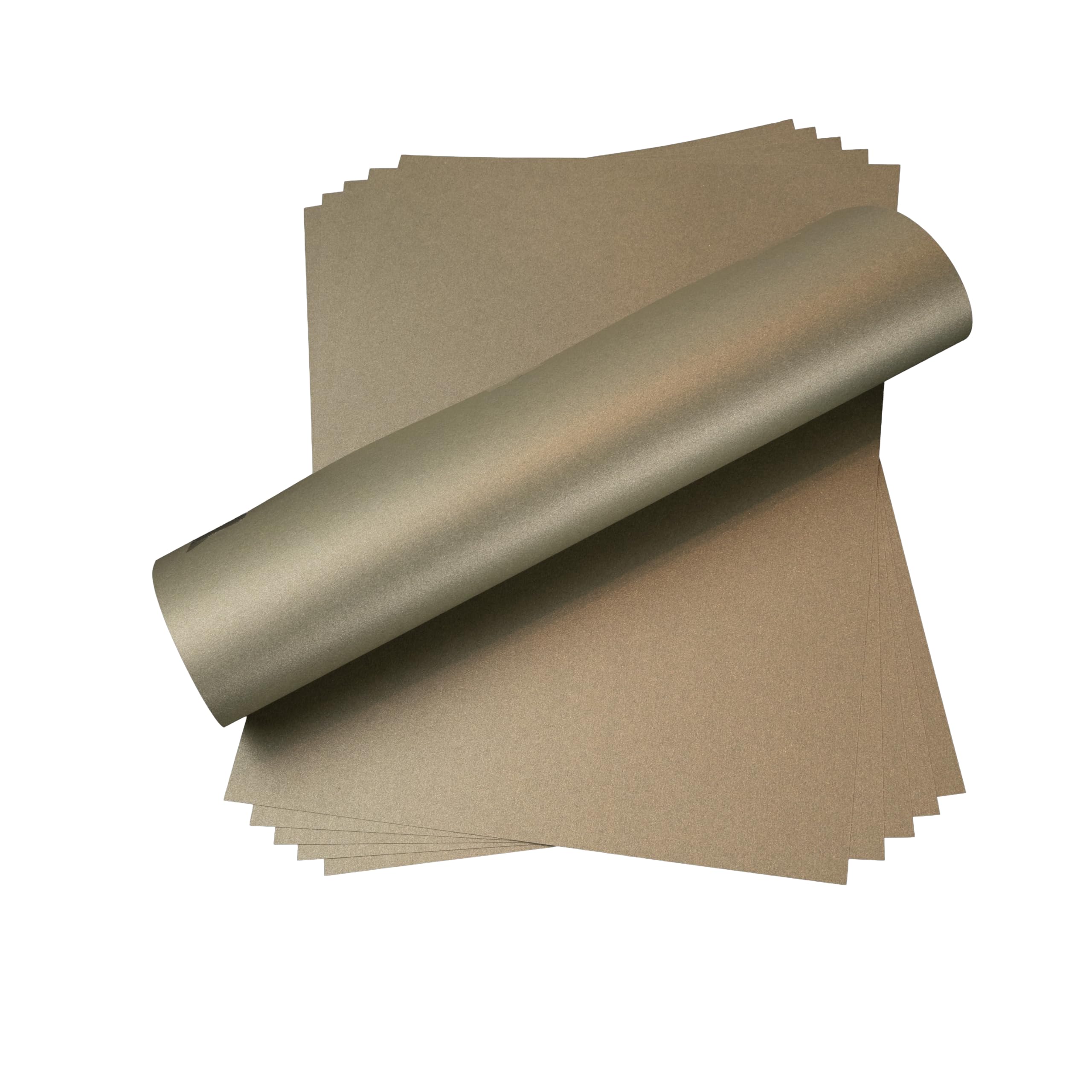 JamJar Print Gold A4 Pearlescent Paper 120gsm, 55 Sheets, Lustre Shimmer | Double-Sided, High Opacity, Made in UK, Wedding Invitations & Card Making