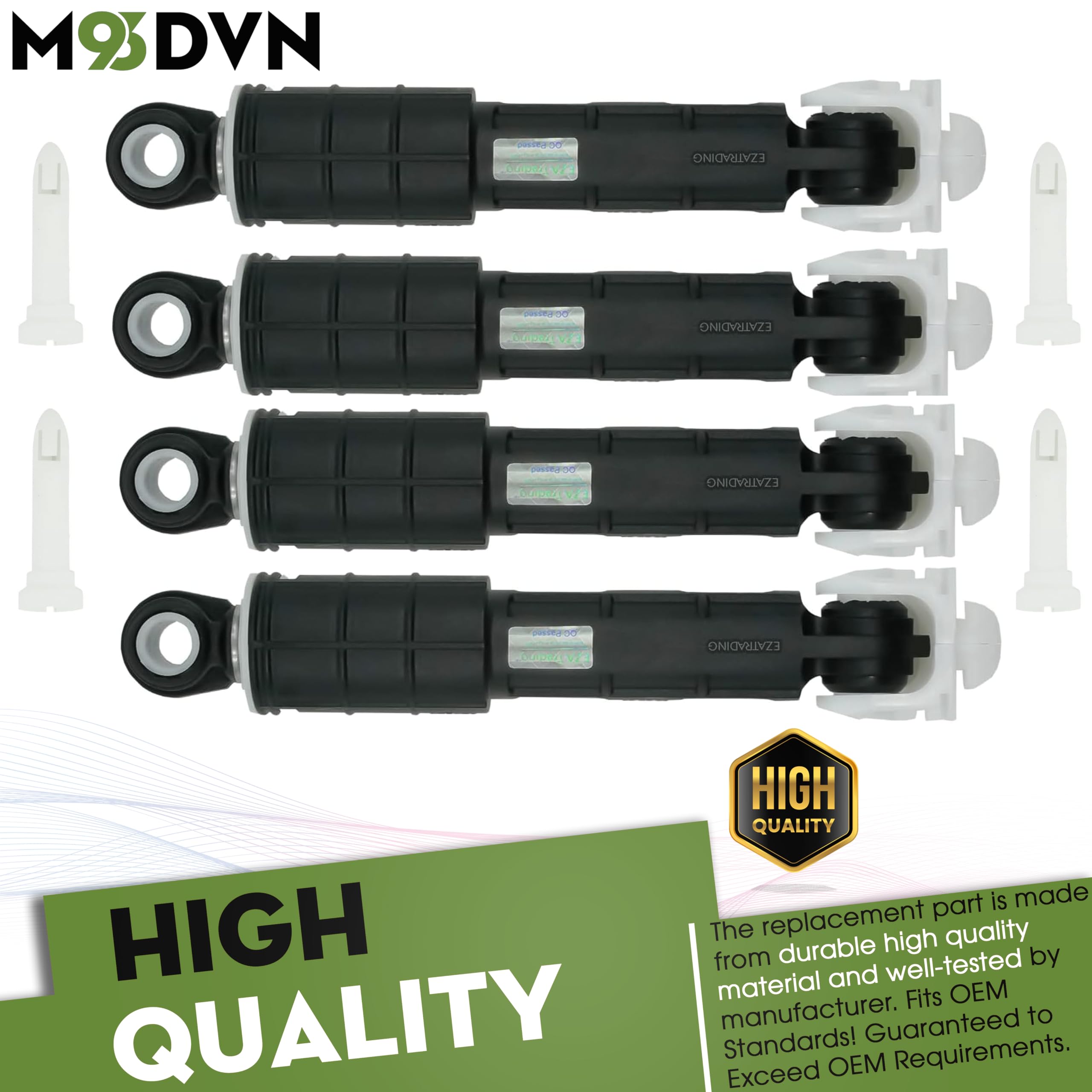 Shock Absorber Replacement For GE WCVH6800J4MV WCVH6800J4WW WCVH6800K0MV WCVH6800J5BB WHDVH680J1MS WCVH6800J5MR WHDVH680J1MR WCVH6800J5MS WCVH6800J5MV WCVH6800J5WW WCVH6850K0MV Washing Machine