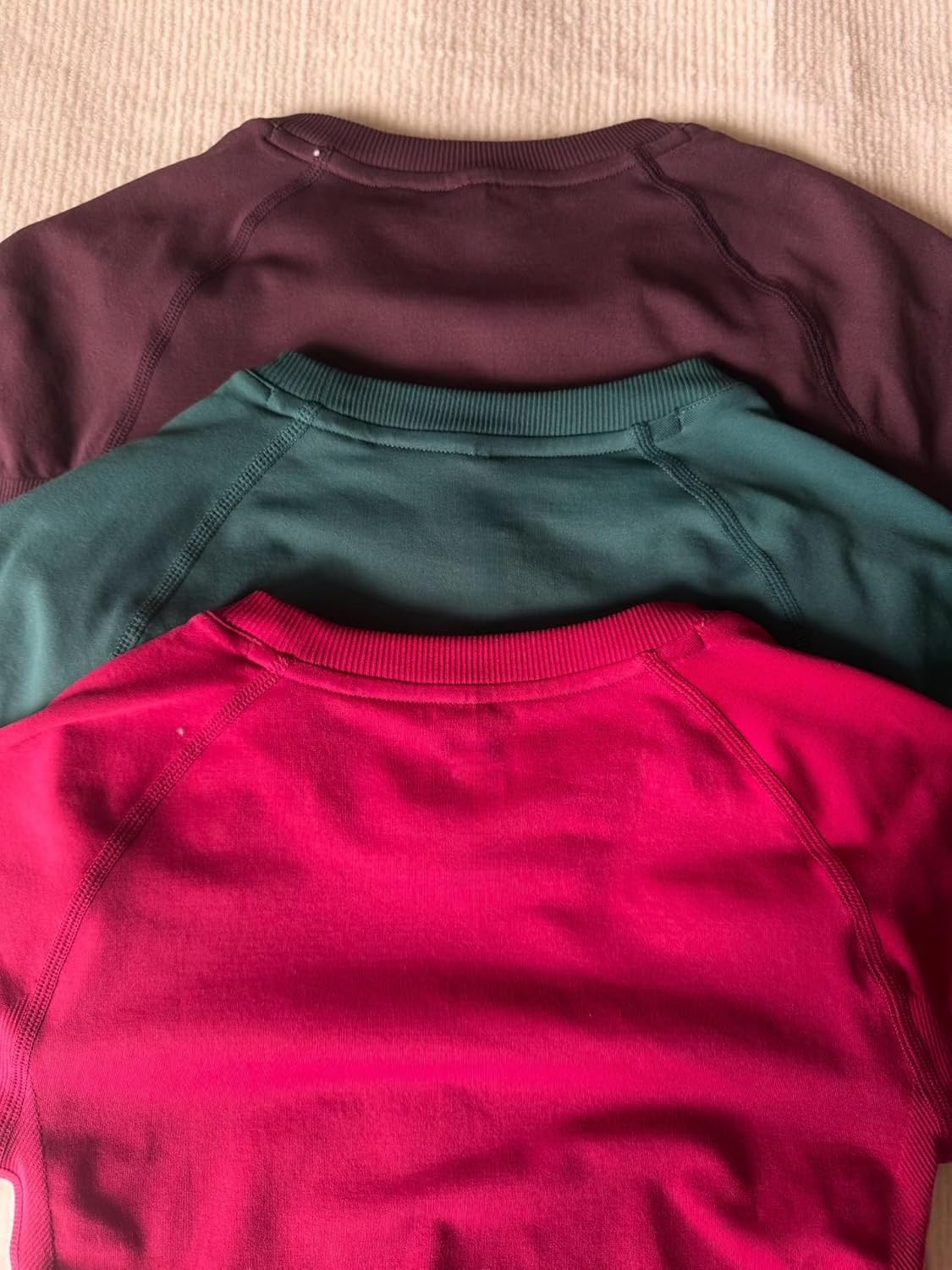 Workout Tops for Women Short Sleeve Seamless Gym Athletic Running Yoga Tops Sports Compression T-Shirts - Image 6