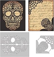 Vista 11 de INFUNLY 13 Piezas Troqueles en Forma de Tarjeta 3D para Hacer Tarjetas Tarjeta de Invitación Fondo Troqueles de Corte Flor Metal Palabra Troquel