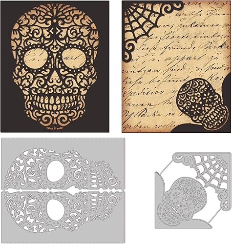 Miniatura 43 de INFUNLY Troqueles de corte de palabras de Feliz Navidad para árbol de Navidad, troqueles de metal para hacer tarjetas, copos de nieve, campanas