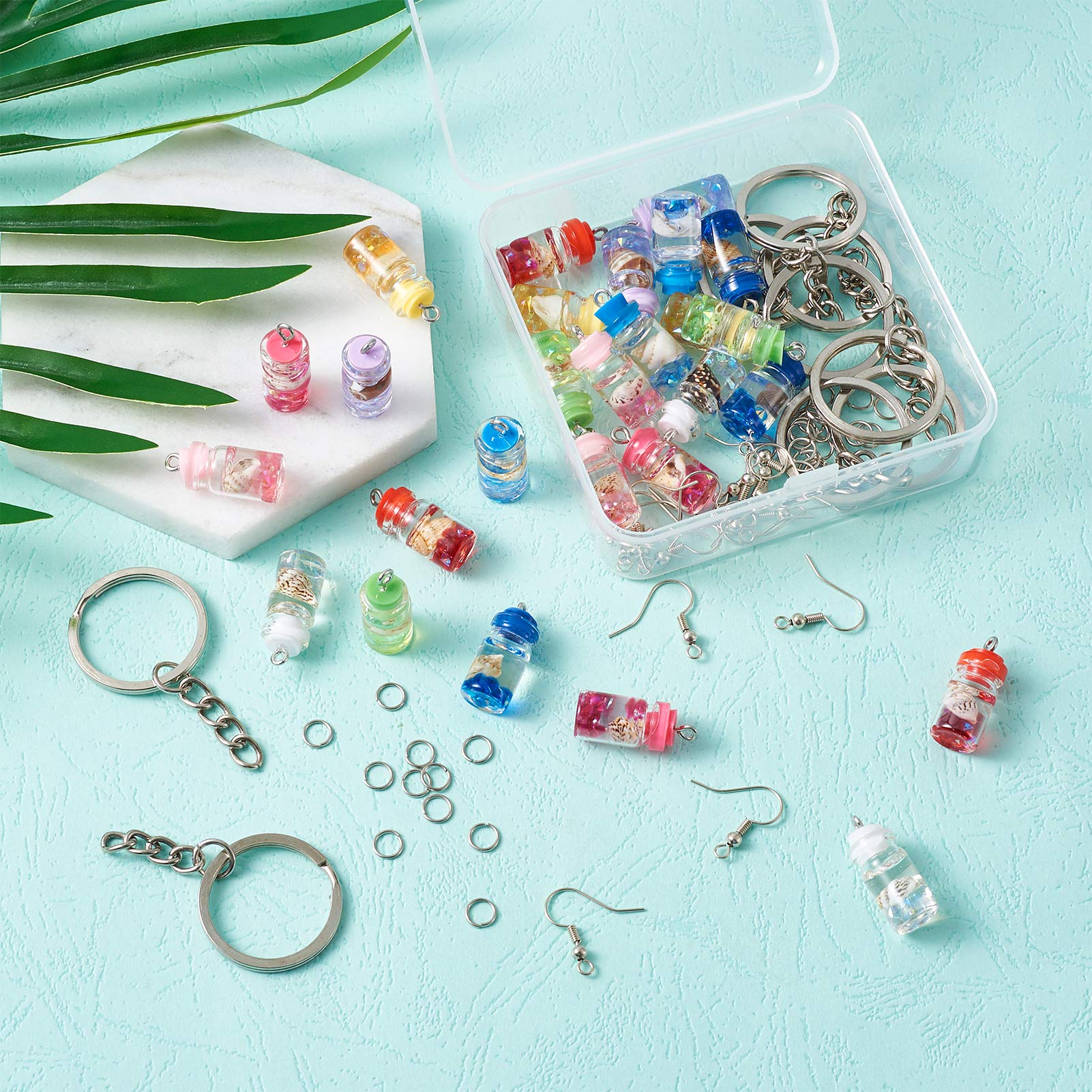 48 Stuks Melk Thee Charmes Fruit Thee Charm Hanger Boba Fruit Thee Charmes Bengelen Oorbel Ketting Hangers voor DIY Sieraden Maken
