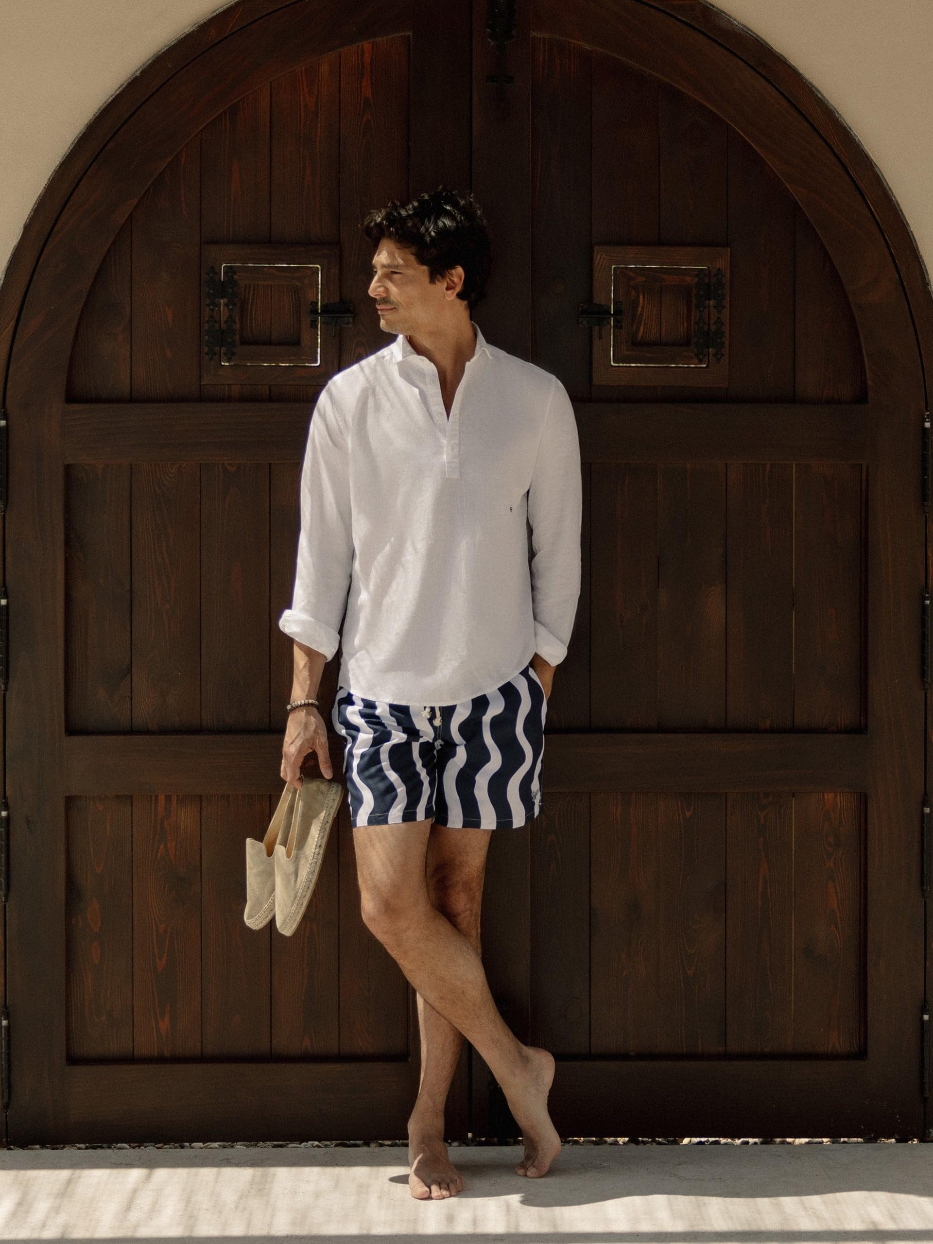 SILBON Bañador Waves Bicolor para Hombre