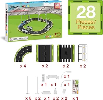 Amazon.com: PicassoTiles Magnet Tile Building Block Construction
