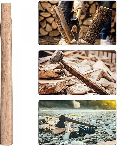 Miniatura 5 de uxcell Martillo de 16 pulgadas, mango de madera de repuesto para garra de 2 a 4 libras o martillo de clavo para desgarrar ojo ovalado