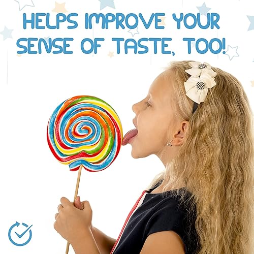Miniatura 5 de 55Dental - Juego de raspador o limpiador de lengua para niños, paquete de 4 raspadores dentales de plástico sin BPA que ayudan a refrescar el mal