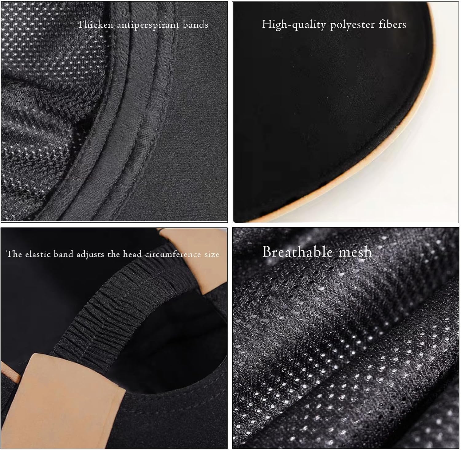 Wide Brim Hats for Woman Foldable Hats Sun Hats for Women uv Protection Bowknot Bucket hat Adjustable hat with Ponytail Hole - Image 5