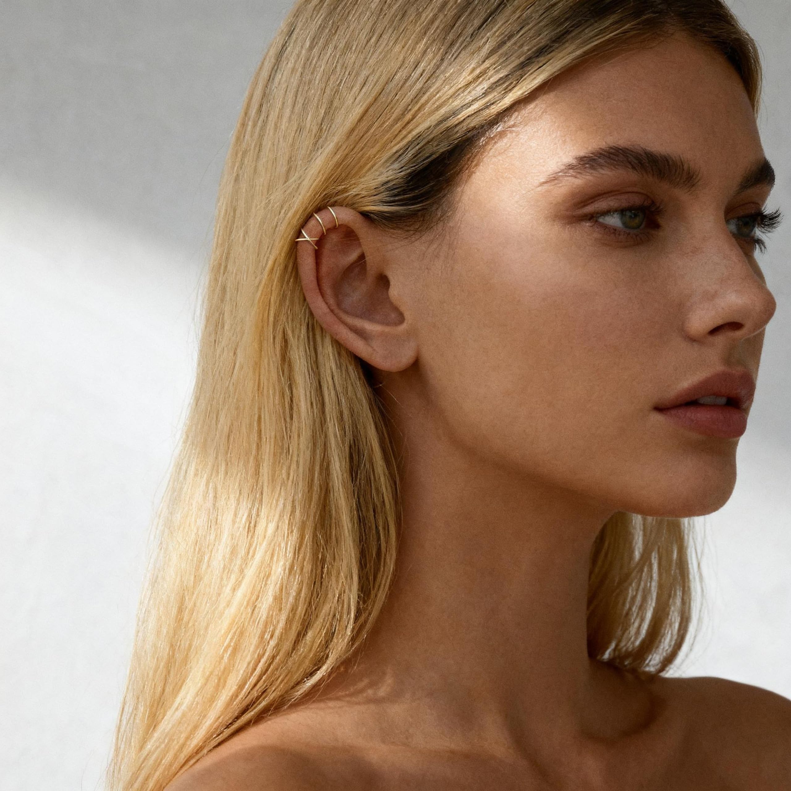 Ear Cuffs Non Piercing Ear Cuff Earrings for Women Trendy Clip on Cartilage Earring Stacks Non Pierced Fake Earrings Jewelry Birthday Christmas Gifts Stocking Stuffers