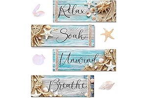POILKMNI Beach Themed Bathroom Accessories